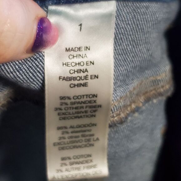 Chico's Platinum Jegging Size 1 (M/8) - Picture 3 of 6